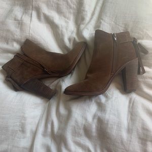Vince Camuto Brown Booties